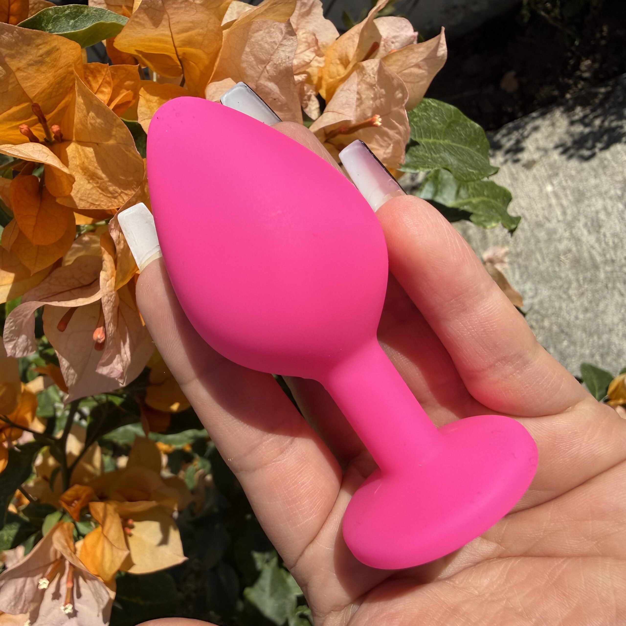 Plug anal con perla talla M - Image 2